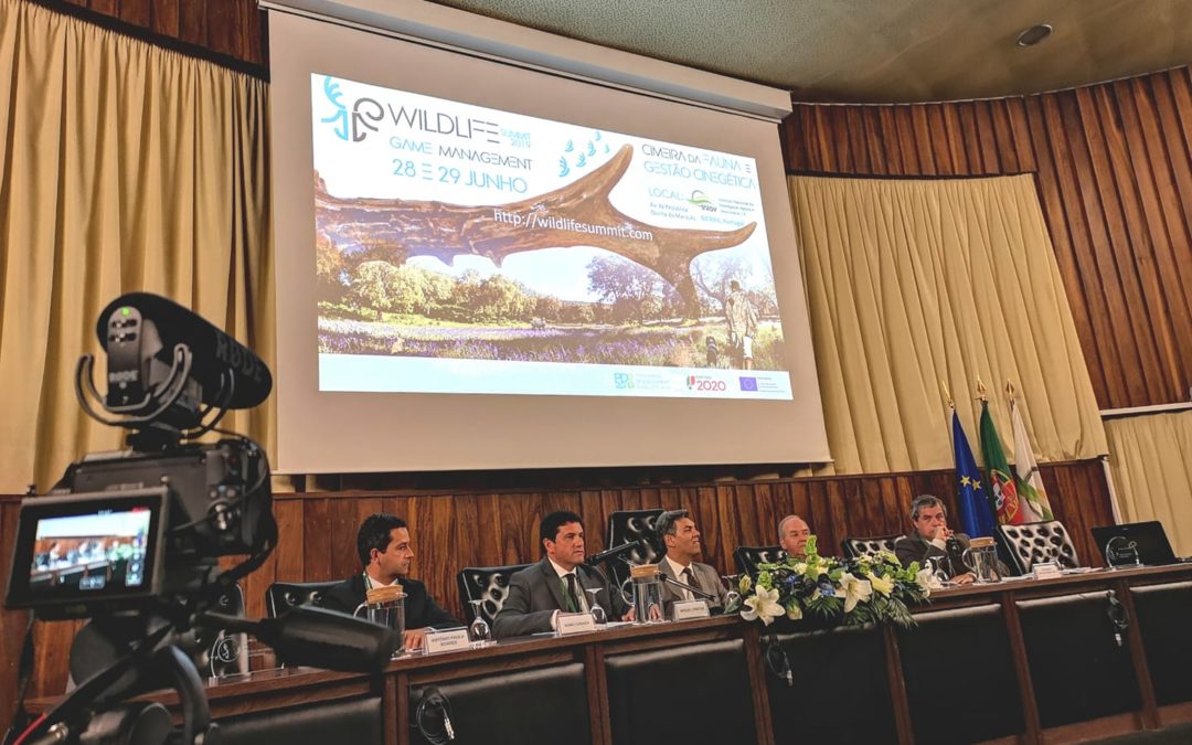 Sessão de abertura da Wildlife and Game Management Innovation Summitt